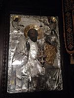 Икона святителя Афанасий Цареградского (сидящего).